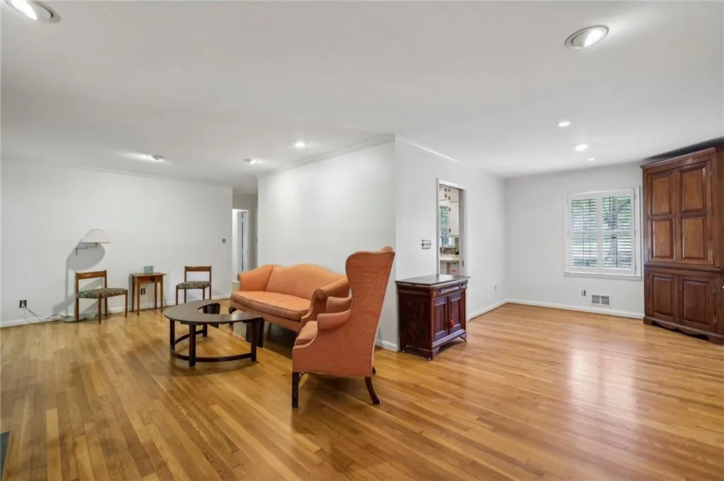 Family Room with view to dining room