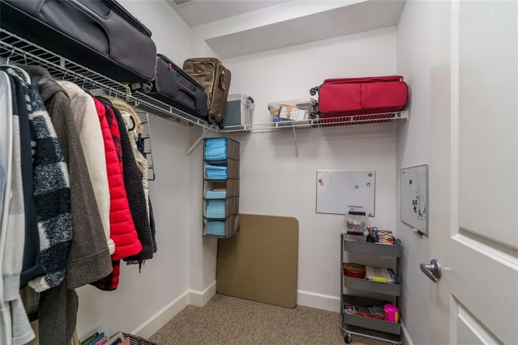 Guest walk in closet so big there is space left over! Guest walk in closet so big there is space left over!