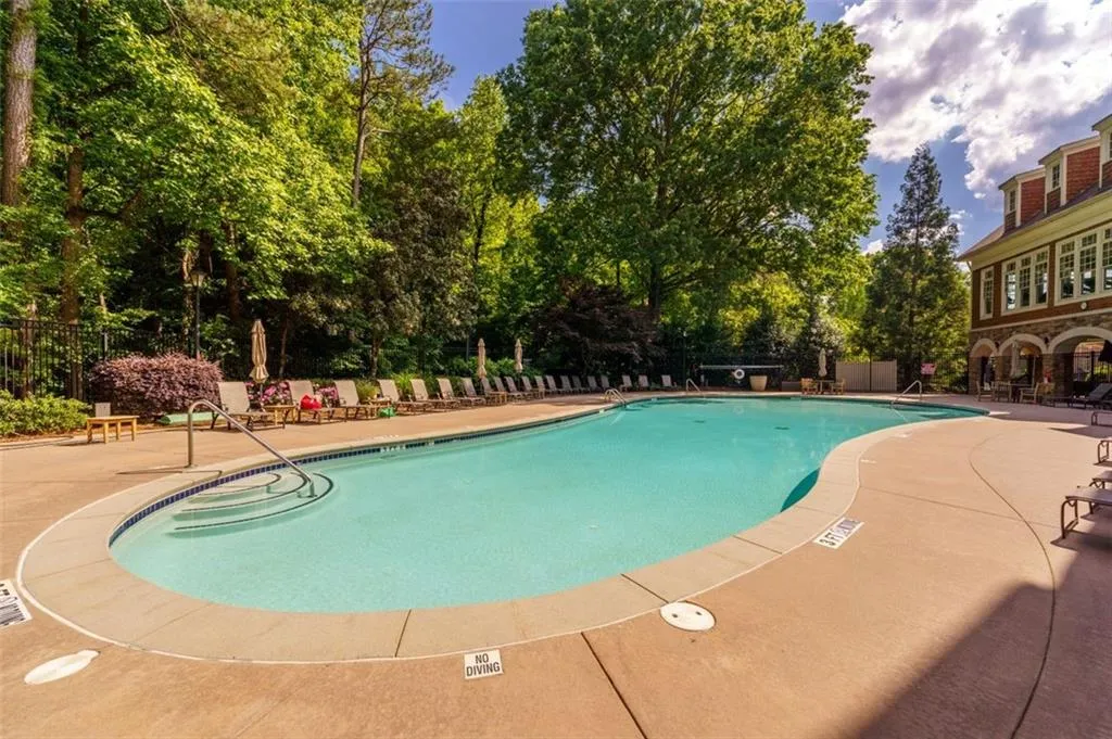 One of two pools One of two pools