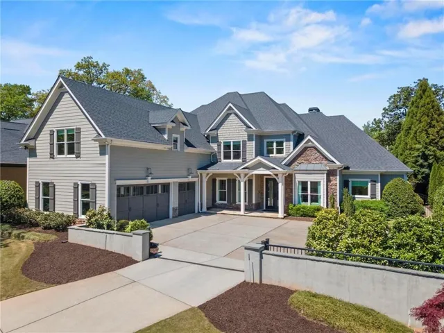 One of the Finest and Largest Home in the Neighborhood is Craftsman Inspired with Gated Driveway