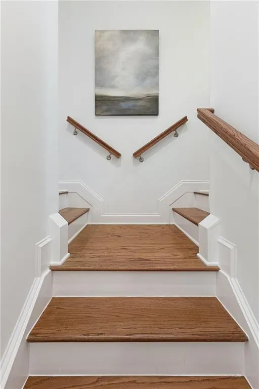 View of stairway
