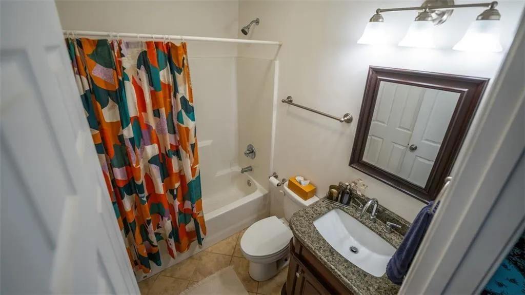 Secondary bathroom