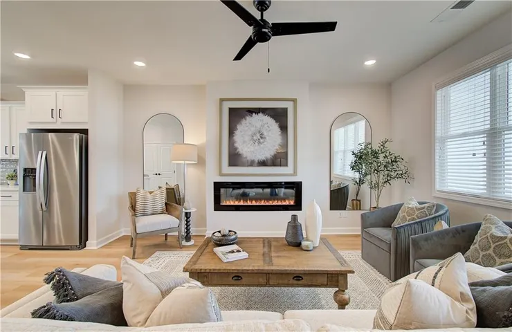 Photos not of actual home, but of a previously built Kaufman plan in the community. Homesite 144 is to be built.