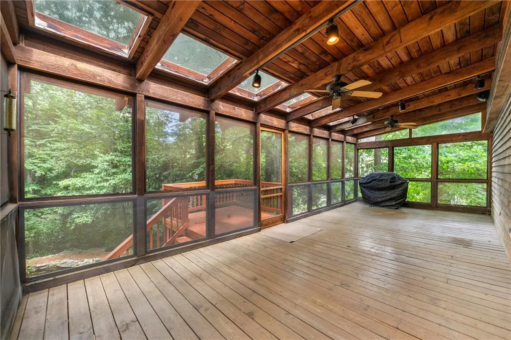 Screened in Deck