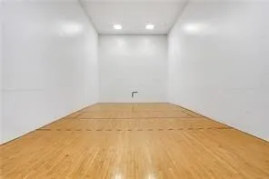 Racquetball/multipurpose recreation area