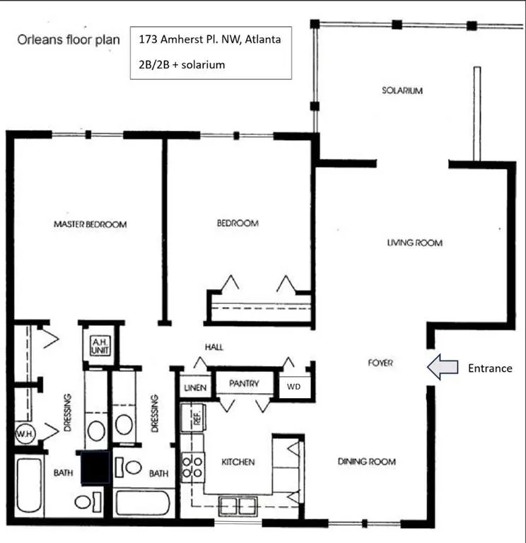 173 Amherst Place Nw, Atlanta, Georgia 30327, 2 Bedrooms Bedrooms, ,2 BathroomsBathrooms,Residential,For Sale,173 Amherst Place Nw,7558336