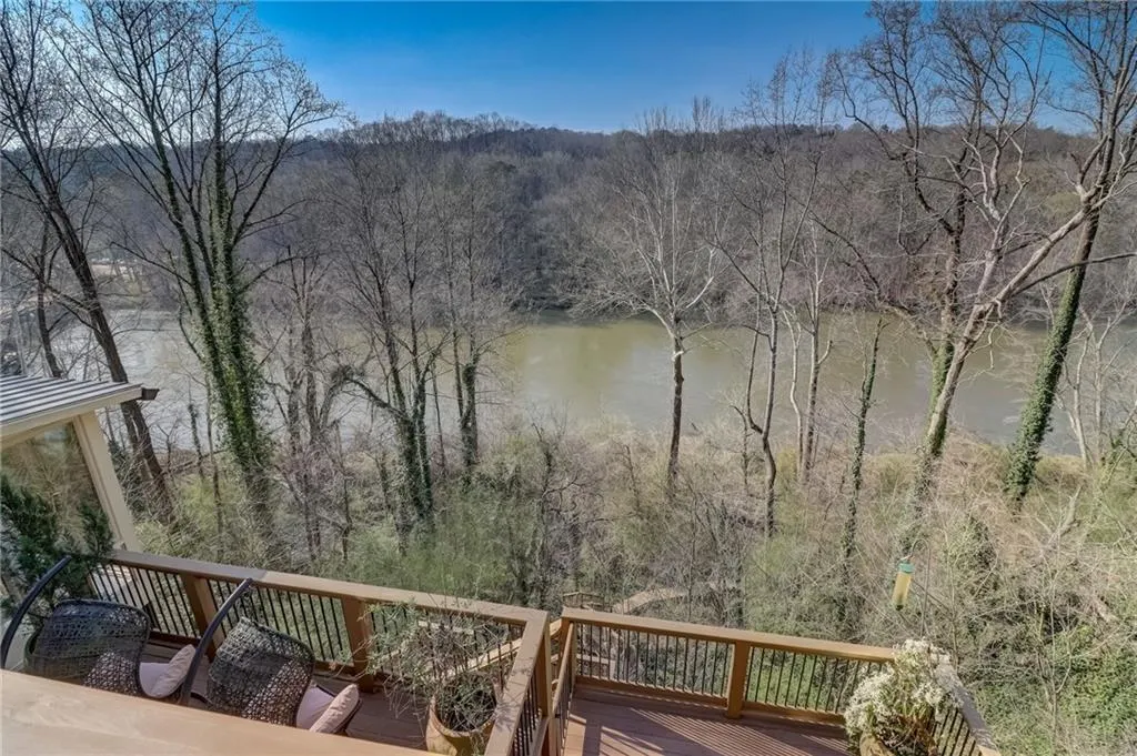 Deck view of river