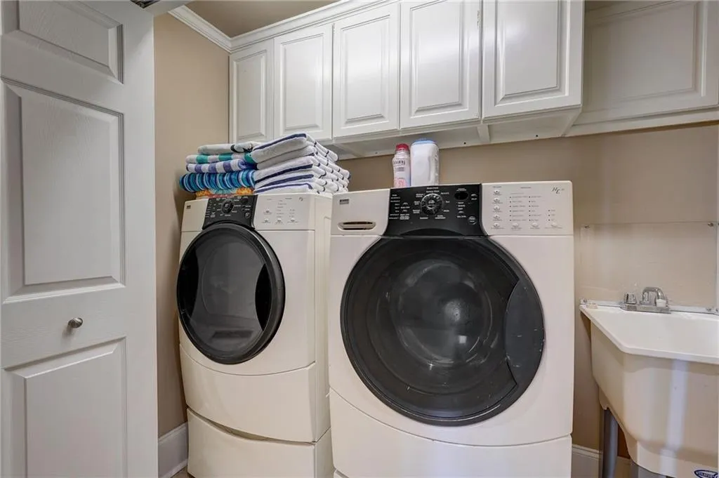 Terrace laundry room