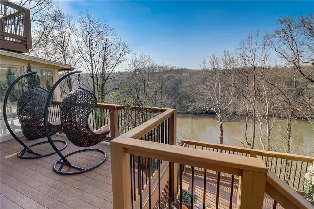Terrace level river view