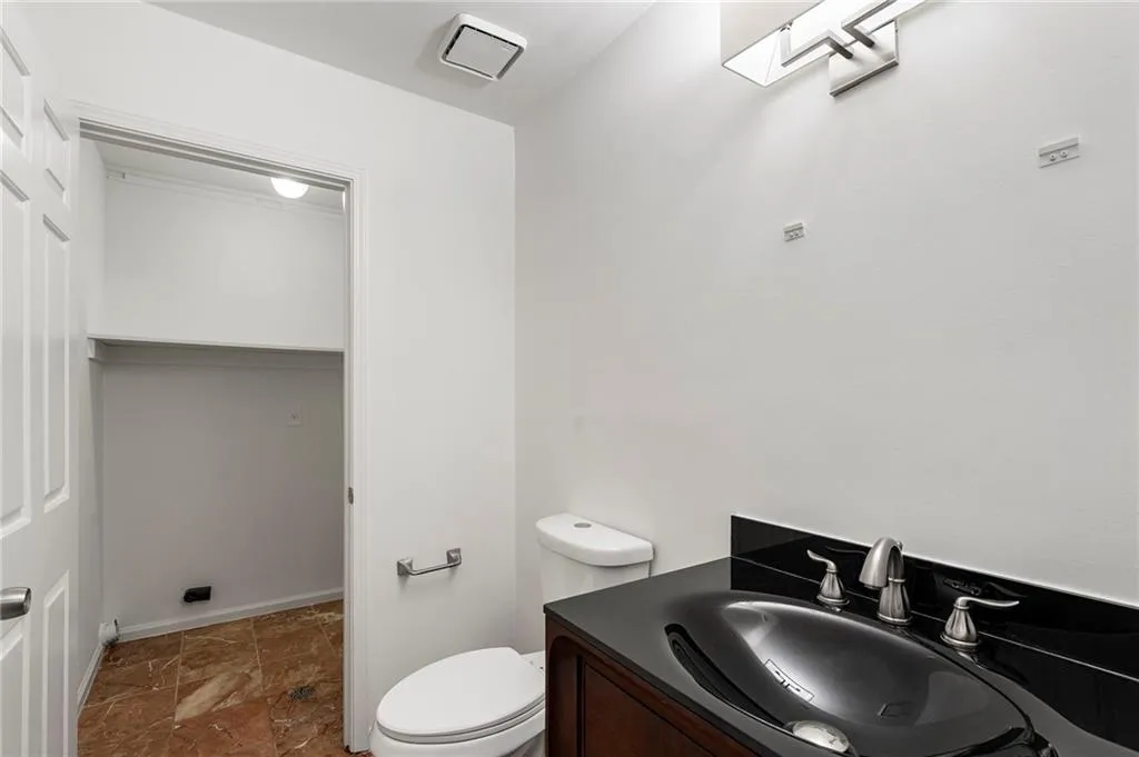 1/2 bath on main floor