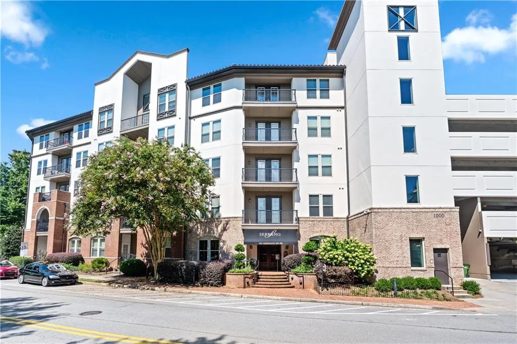View of apartment building / complex