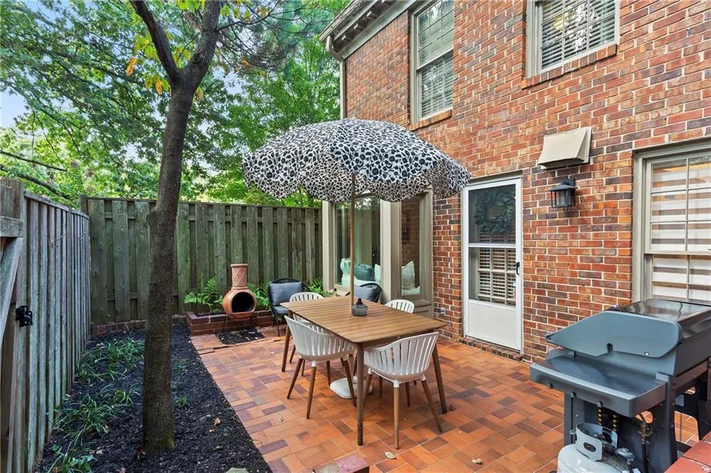Rear Patio