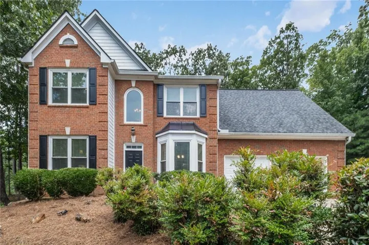 Brick front with newer roof