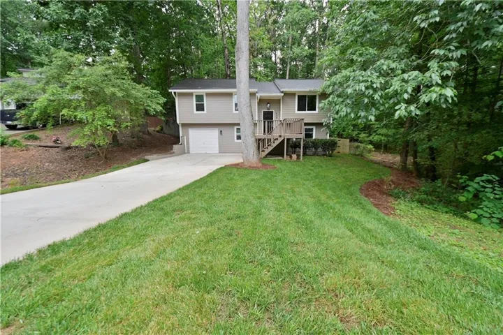 Level new driveway