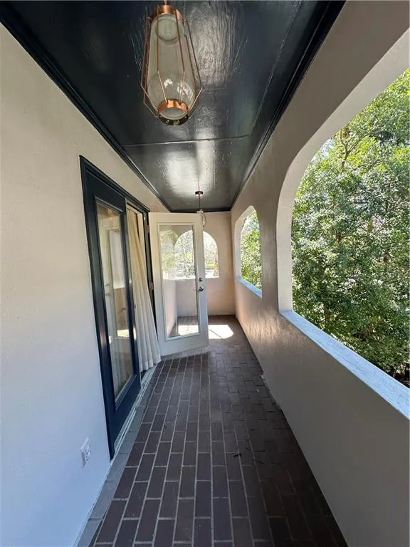 View of patio