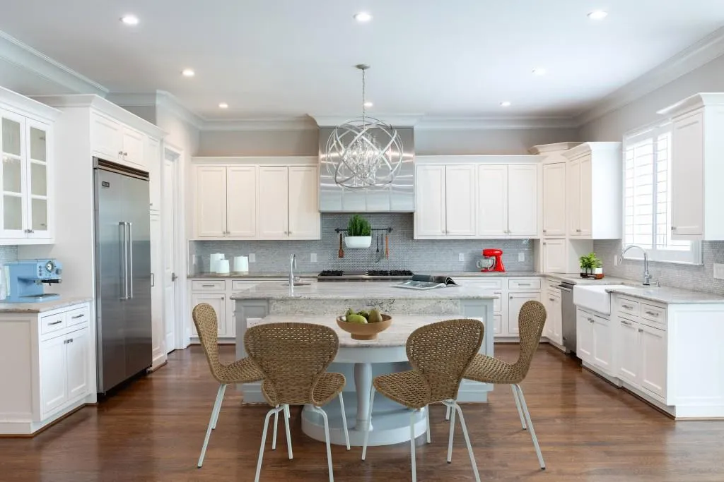 Kitchen virtually staged