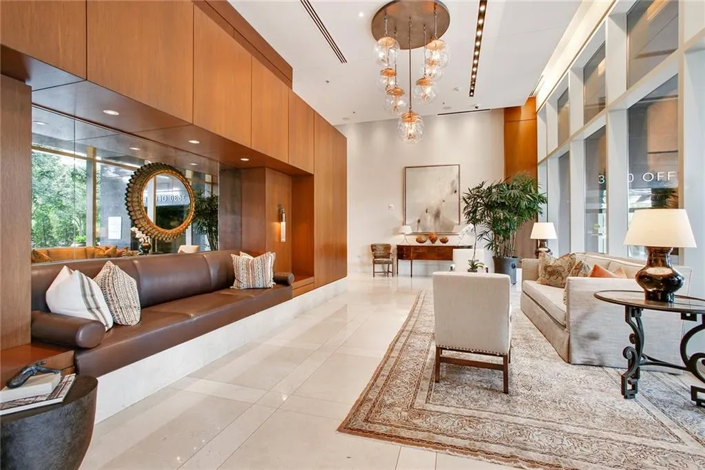 View of building lobby