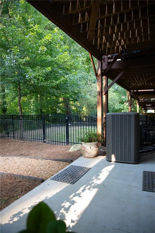 View of patio