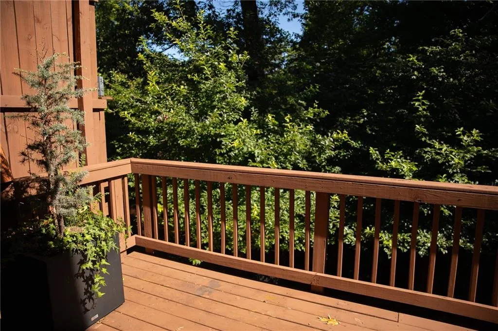View of deck