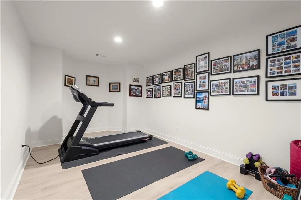 Basement gym