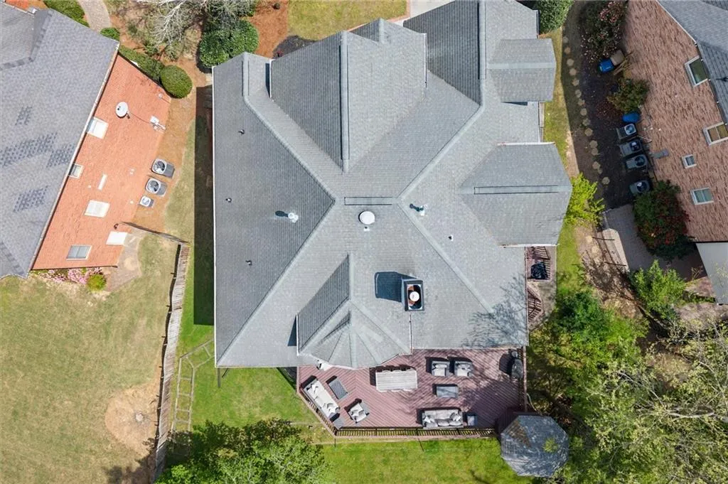 Four-side brick home in Sandy Springs