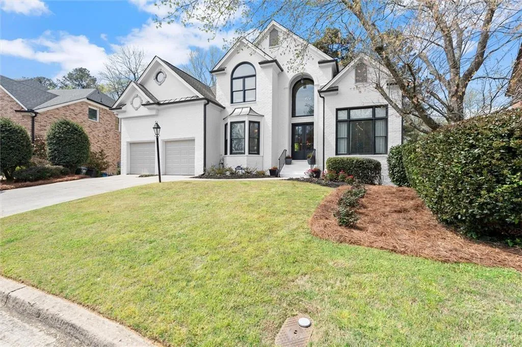 Four-side brick home in Sandy Springs