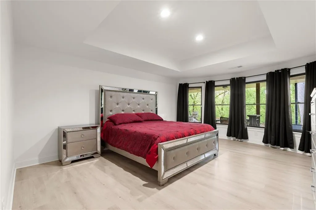 Basement bedroom