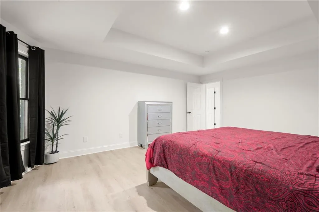 Basement bedroom
