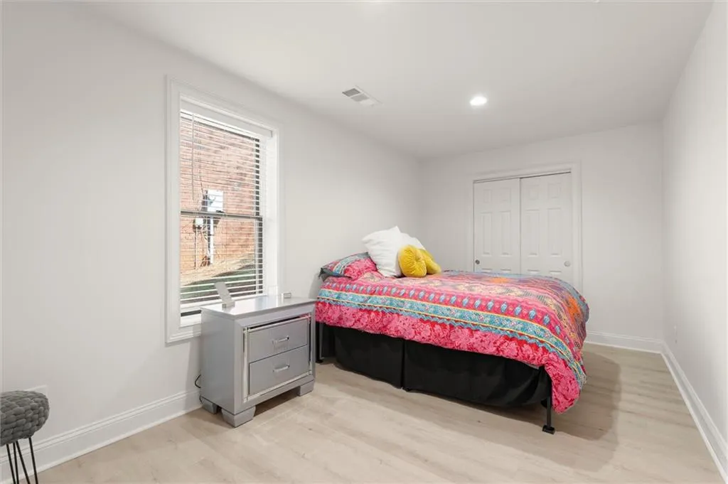 Basement bedroom