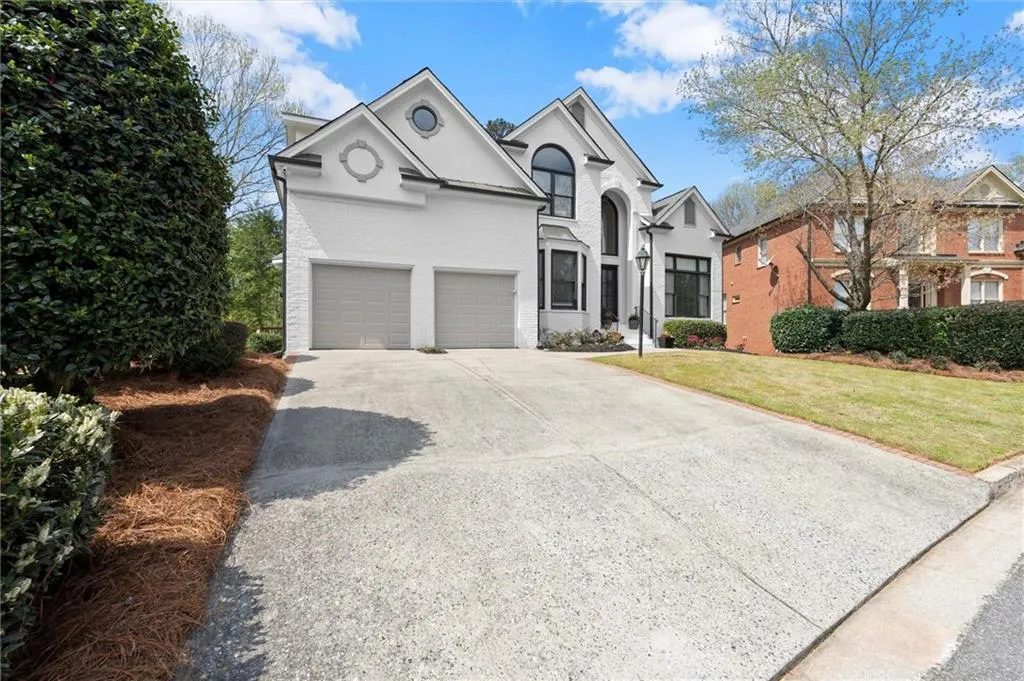Four-side brick home in Sandy Springs