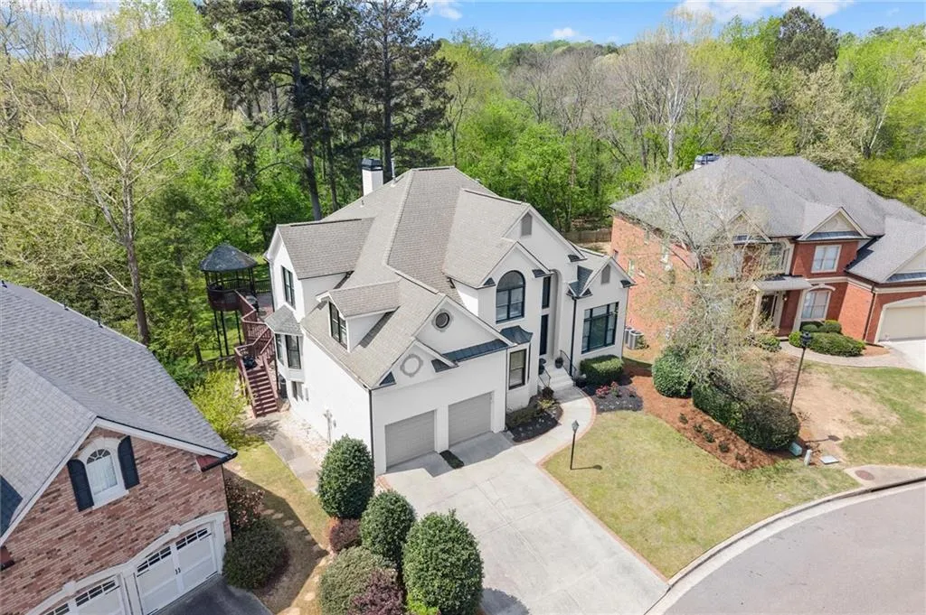 Four-side brick home in Sandy Springs