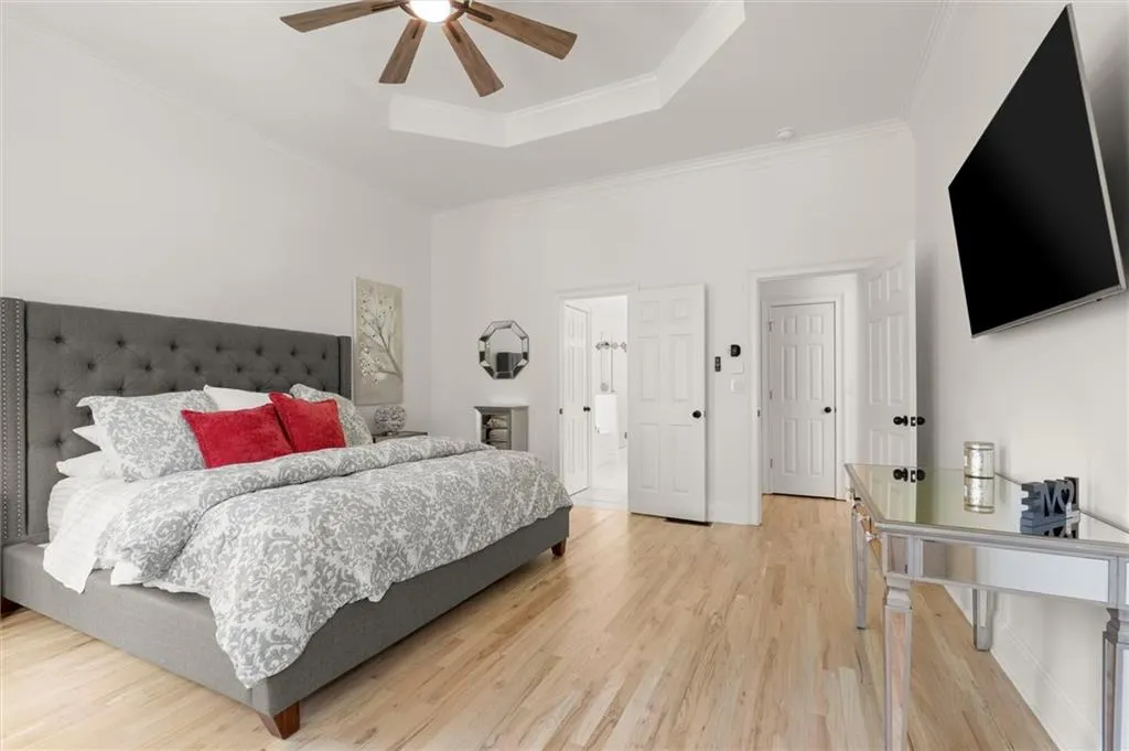 Primary bedroom on main level