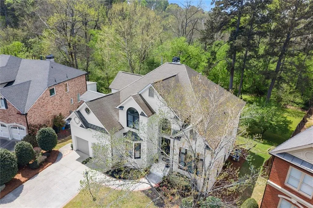 Four-side brick home in Sandy Springs