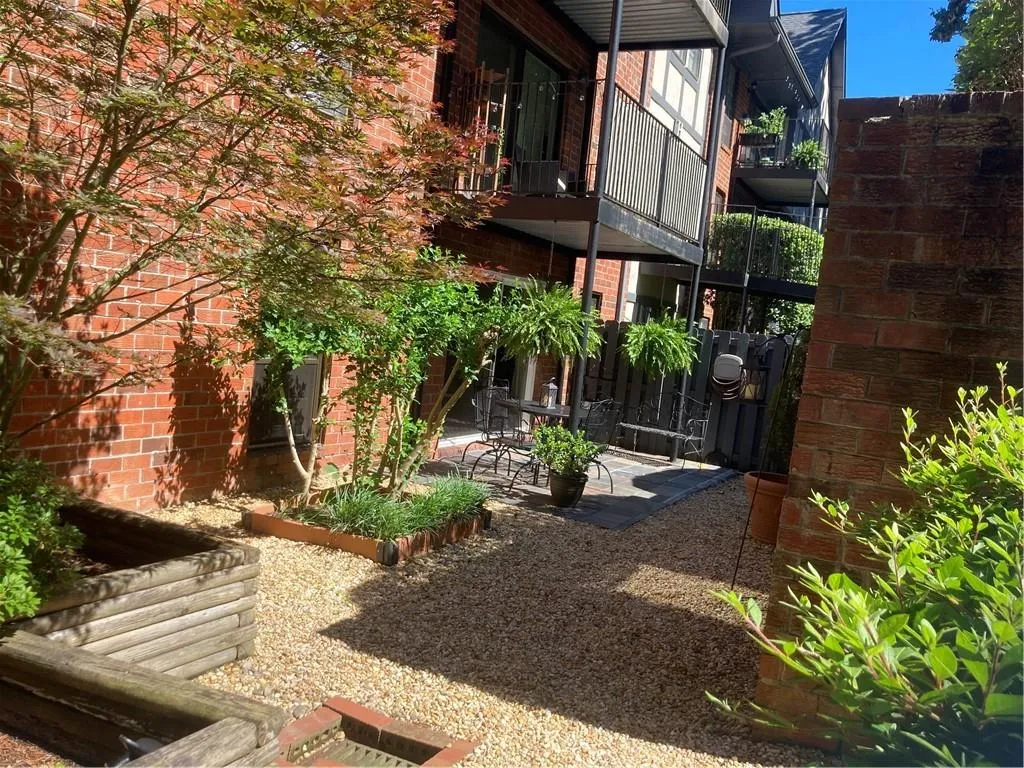 Beautiful, serene patio