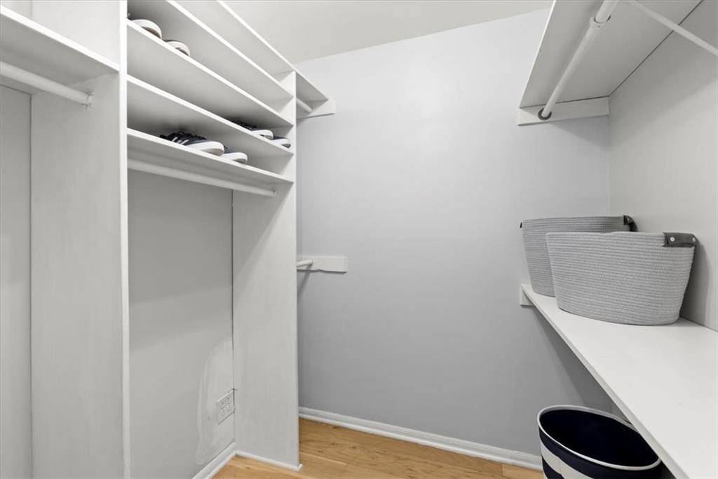 Primary bedroom closet 1 of 2.