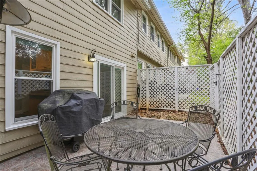 View of patio / terrace with grilling area View of patio / terrace with grilling area