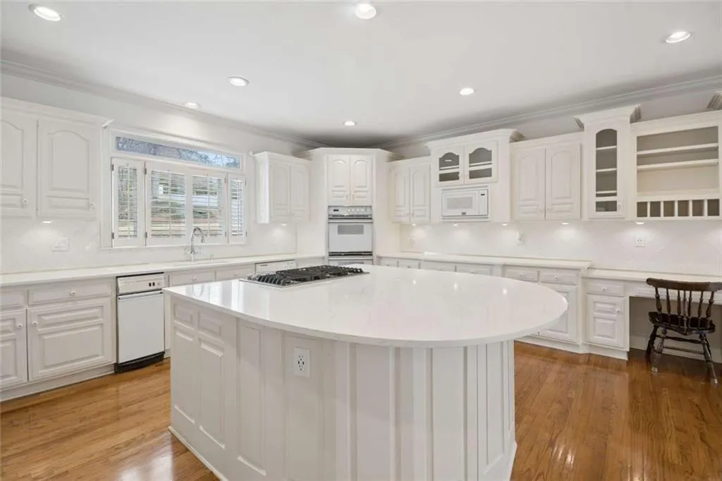 The center of the home--the kitchen.