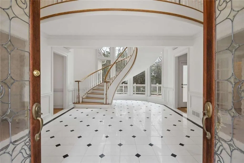 Elegant entry.