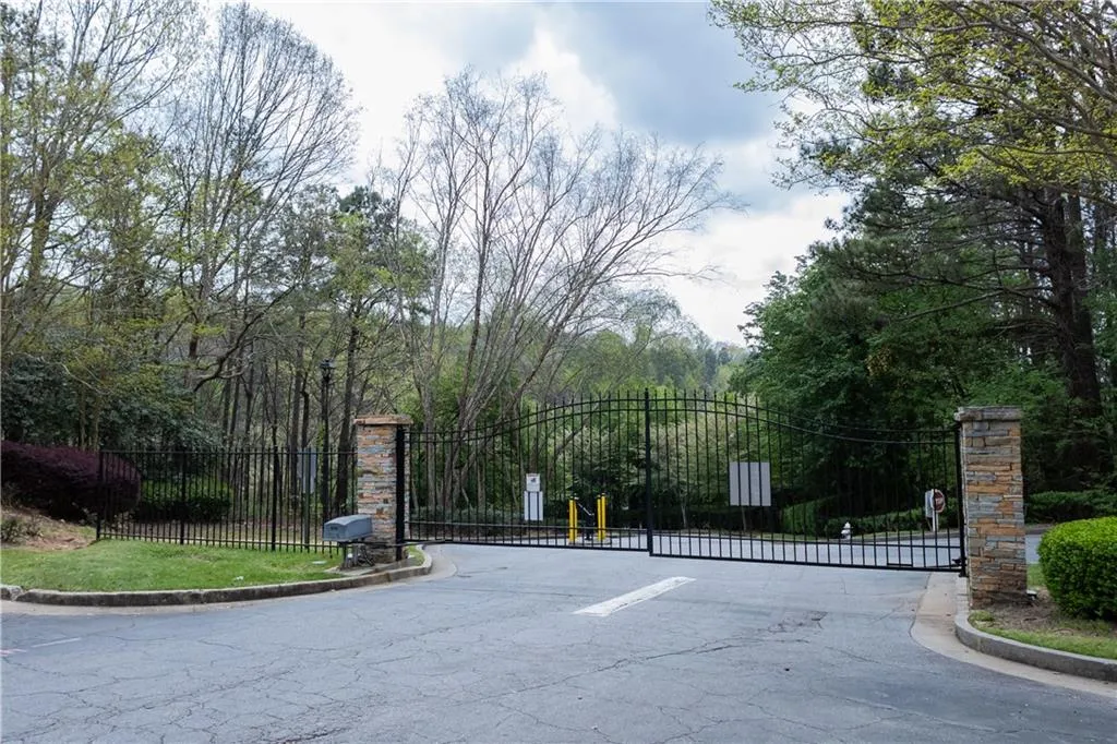 View of gate