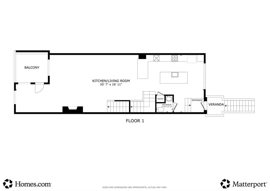View of room layout