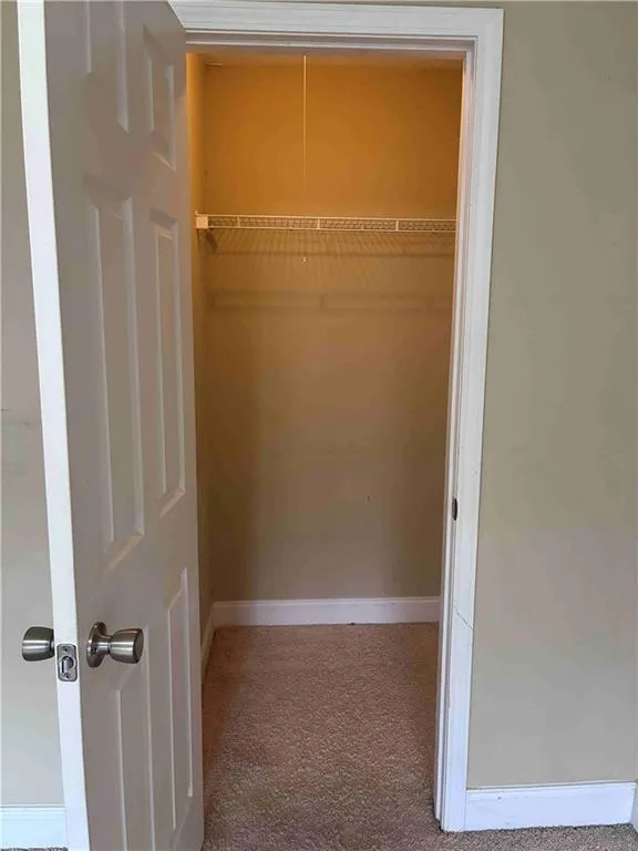 View of closet in second bedroom View of closet in second bedroom