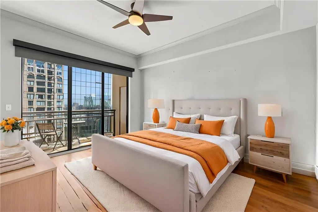 AI generated photo of primary bedroom
