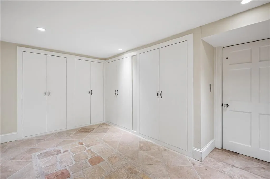 Mudroom off of garage