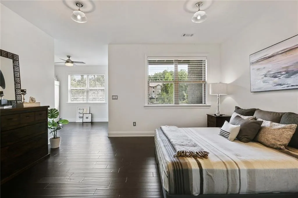 Lower level bedroom.