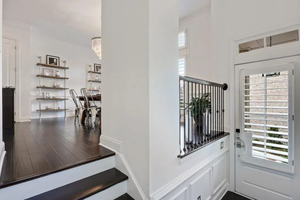 Inviting entry foyer.