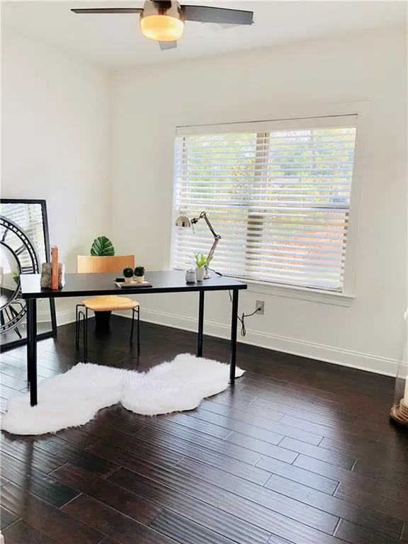 Office space in terrace level.