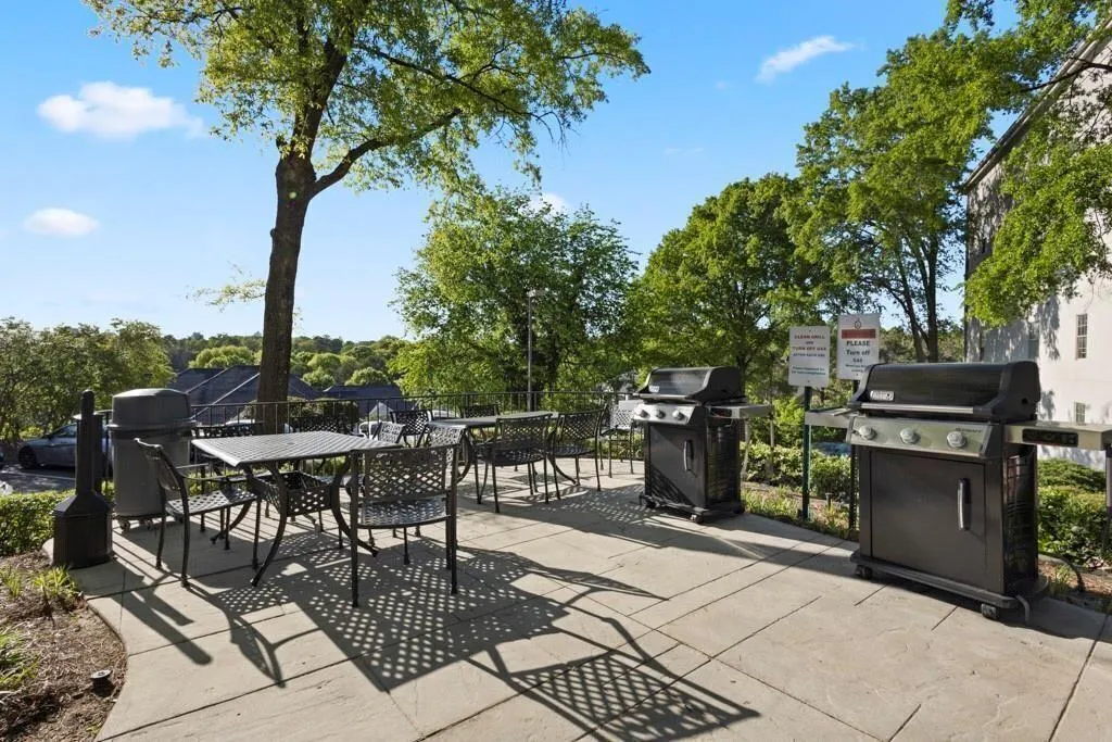 View of patio featuring grilling area and outdoor