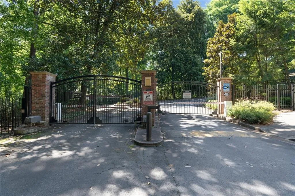 View of gate