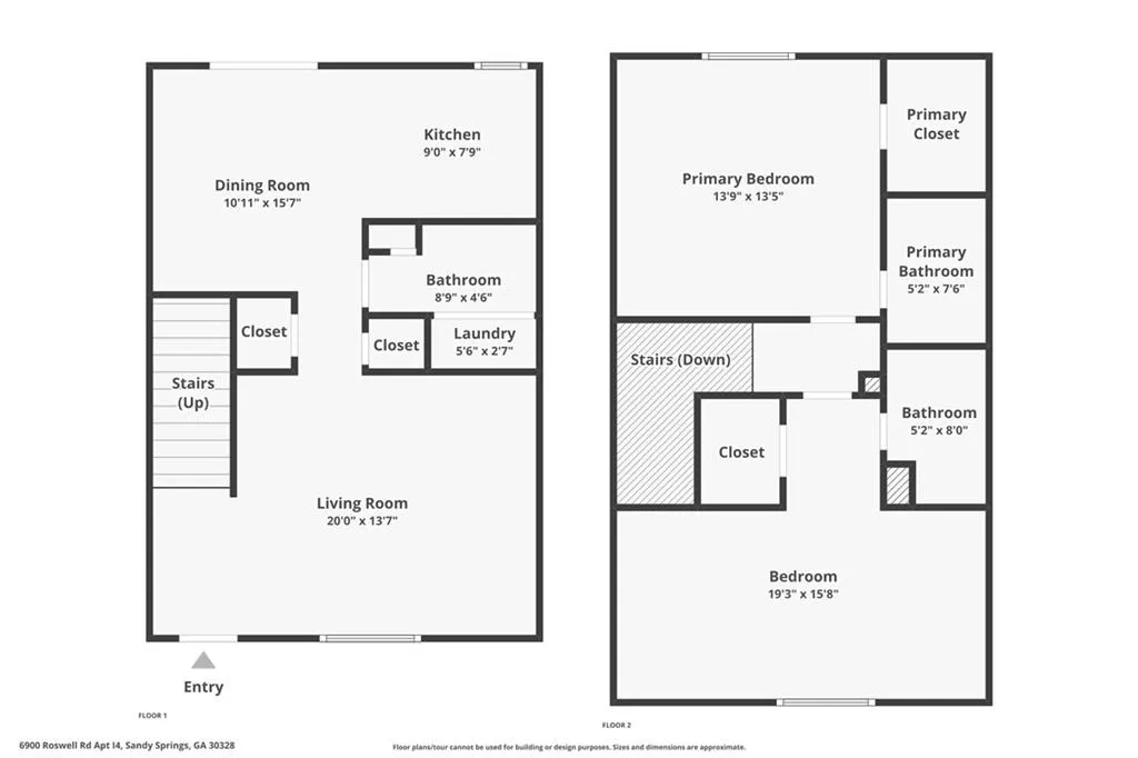 View of room layout
