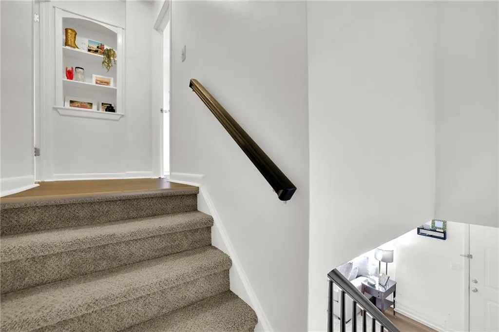 Staircase with built in features